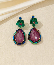Boucles d’oreilles pendantes goutte Clou – 26AHBOL052