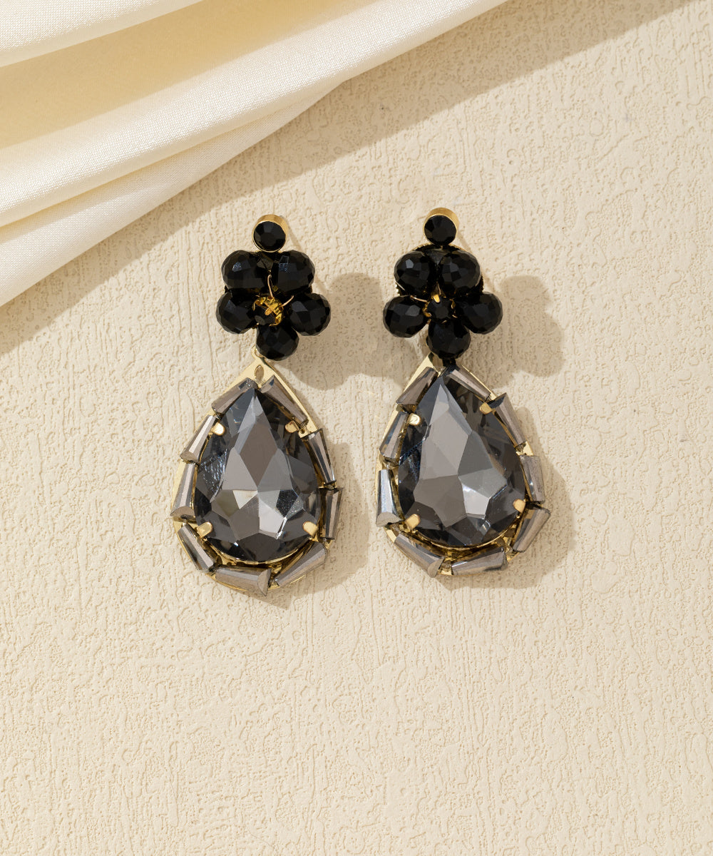Boucles d’oreilles pendantes goutte Clou – 26AHBOL052