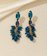Boucles d’oreilles pendantes pampilles Clou – 26AHBOL053