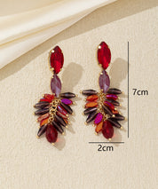 Boucles d’oreilles pendantes pampilles Clou – 26AHBOL053