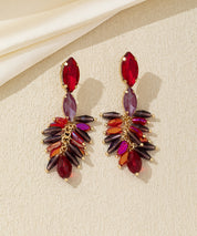 Boucles d’oreilles pendantes pampilles Clou – 26AHBOL053