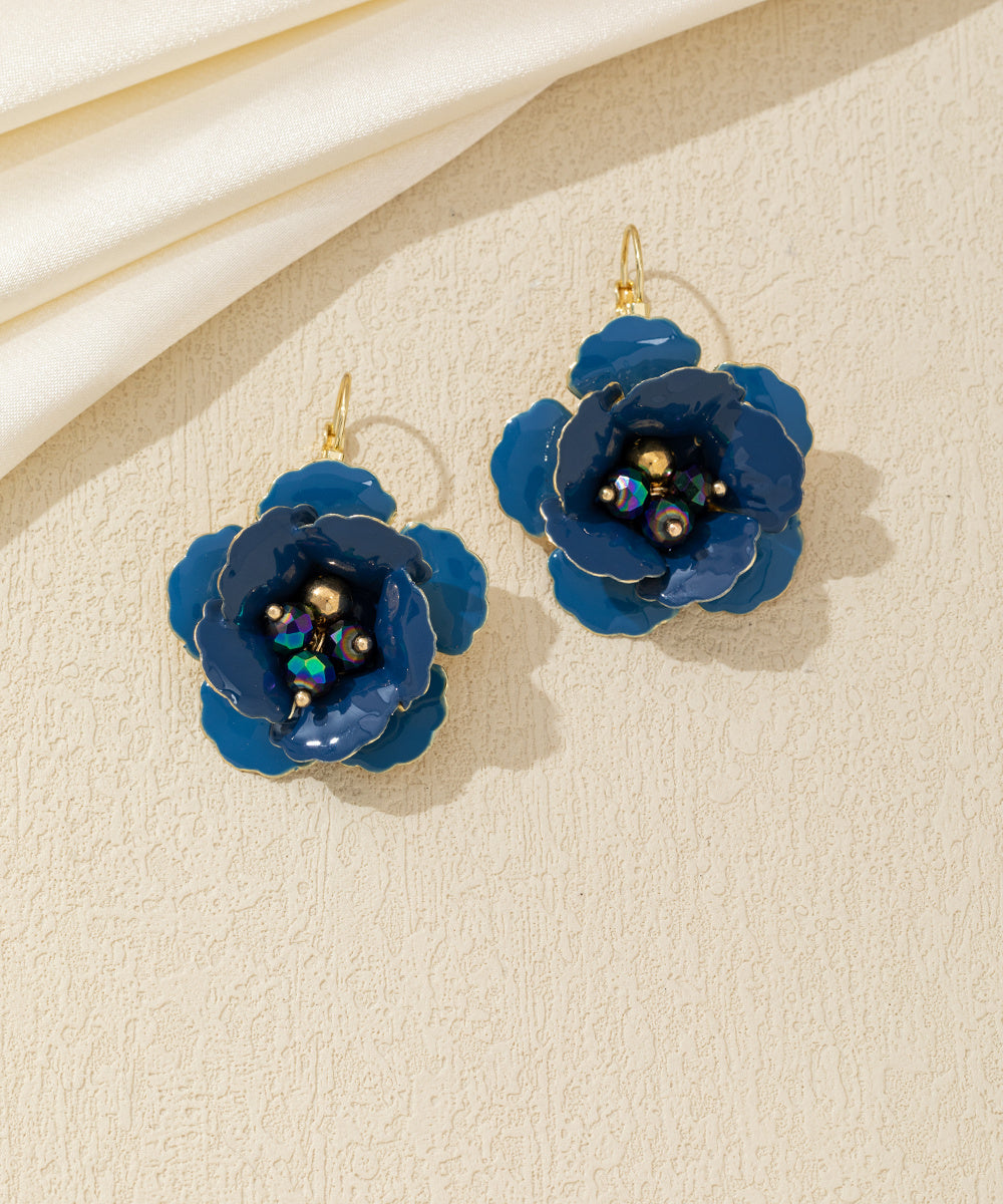 Boucles d’oreilles dormeuses fleur Dormeuse – 26AHBOL063