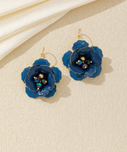 Boucles d’oreilles dormeuses fleur Dormeuse – 26AHBOL063