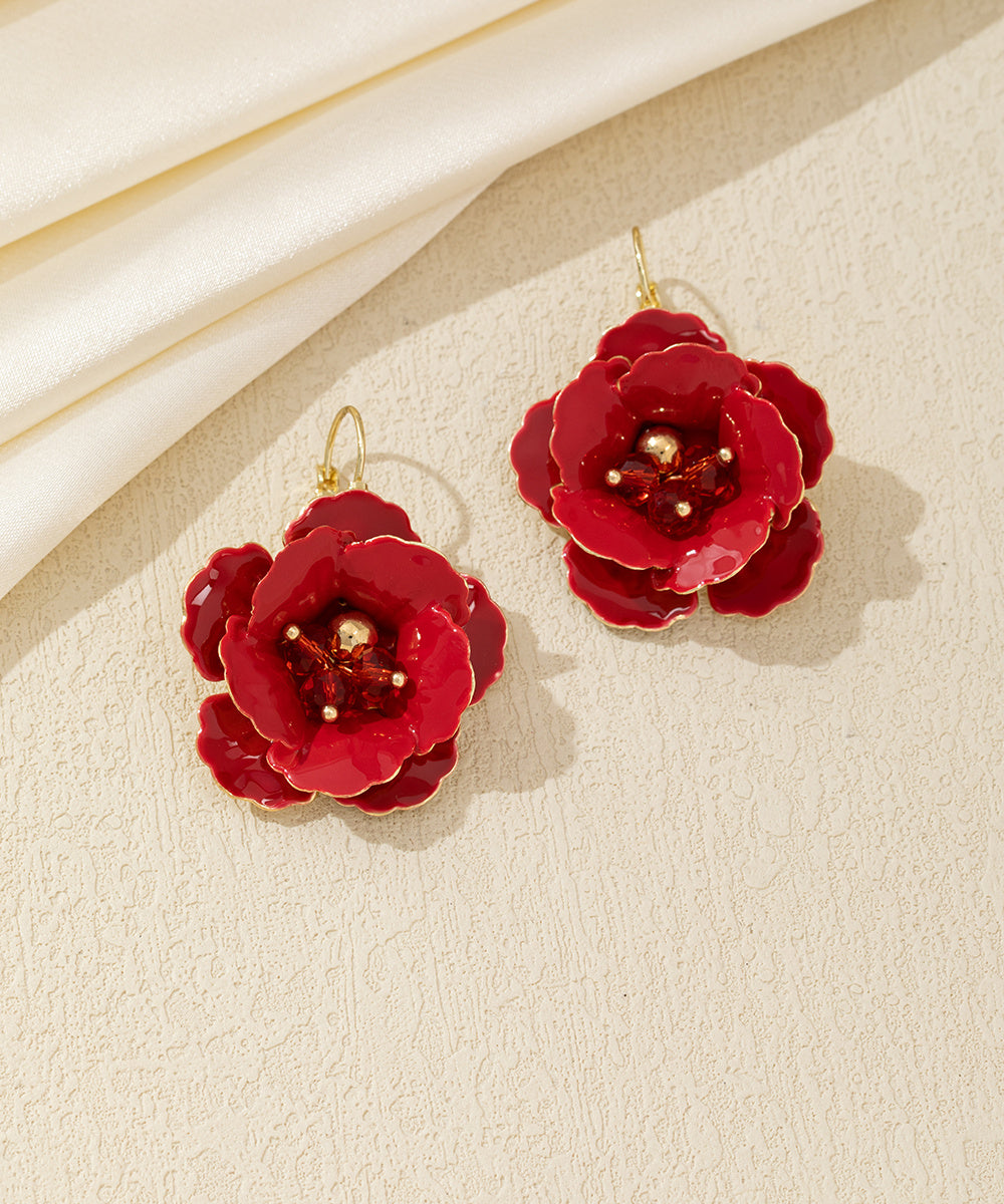 Boucles d’oreilles dormeuses fleur Dormeuse – 26AHBOL063