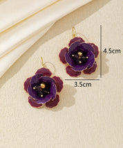 Boucles d’oreilles dormeuses fleur Dormeuse – 26AHBOL063