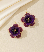 Boucles d’oreilles dormeuses fleur Dormeuse – 26AHBOL063