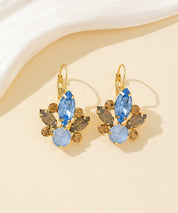 Boucles d’oreilles à strass Dormeuse– 26PEBOL004