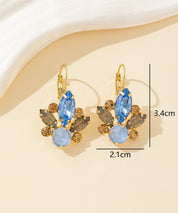 Boucles d’oreilles à strass Dormeuse– 26PEBOL004