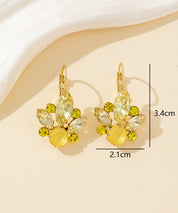 Boucles d’oreilles à strass Dormeuse– 26PEBOL004