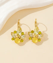 Boucles d’oreilles à strass Dormeuse– 26PEBOL004