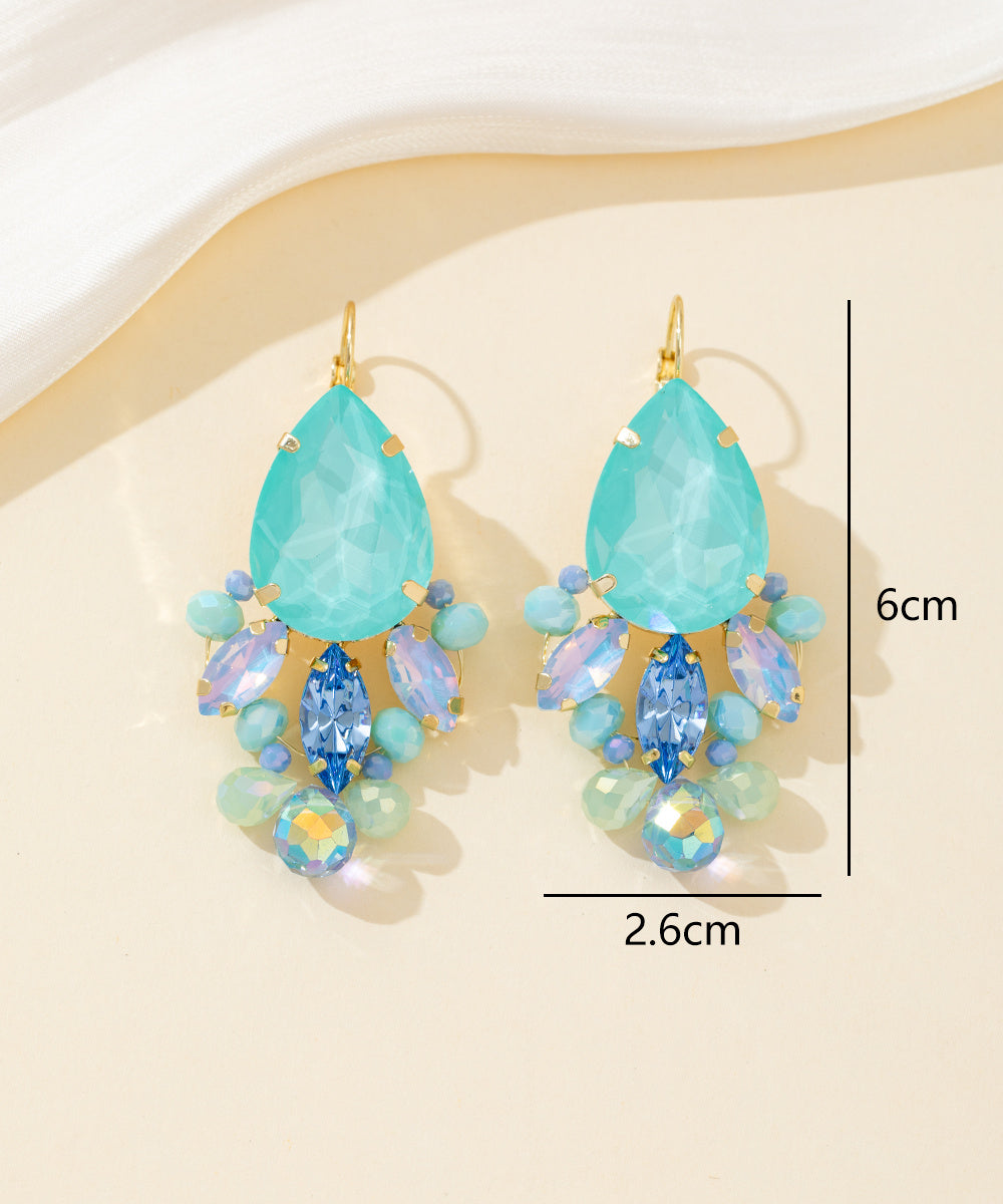 Boucles d’oreilles dormeuses goutte XL – 26PEBOL005