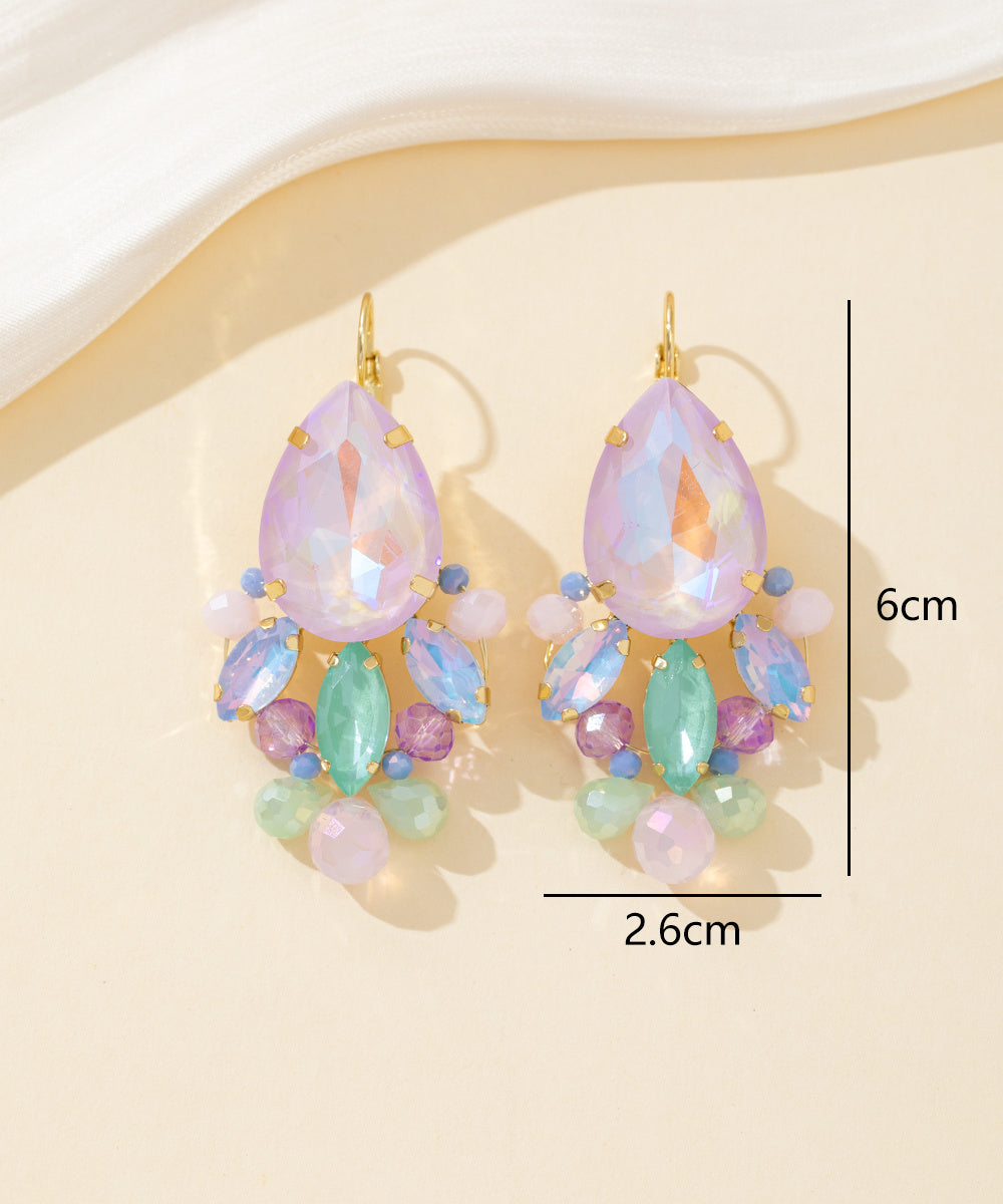 Boucles d’oreilles dormeuses goutte XL – 26PEBOL005
