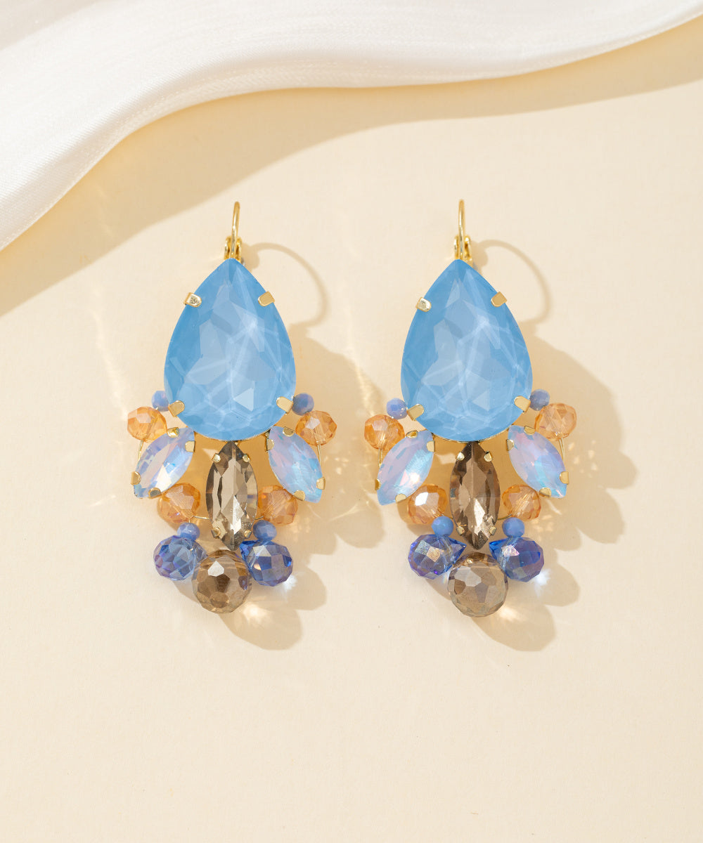 Boucles d’oreilles dormeuses goutte XL – 26PEBOL005