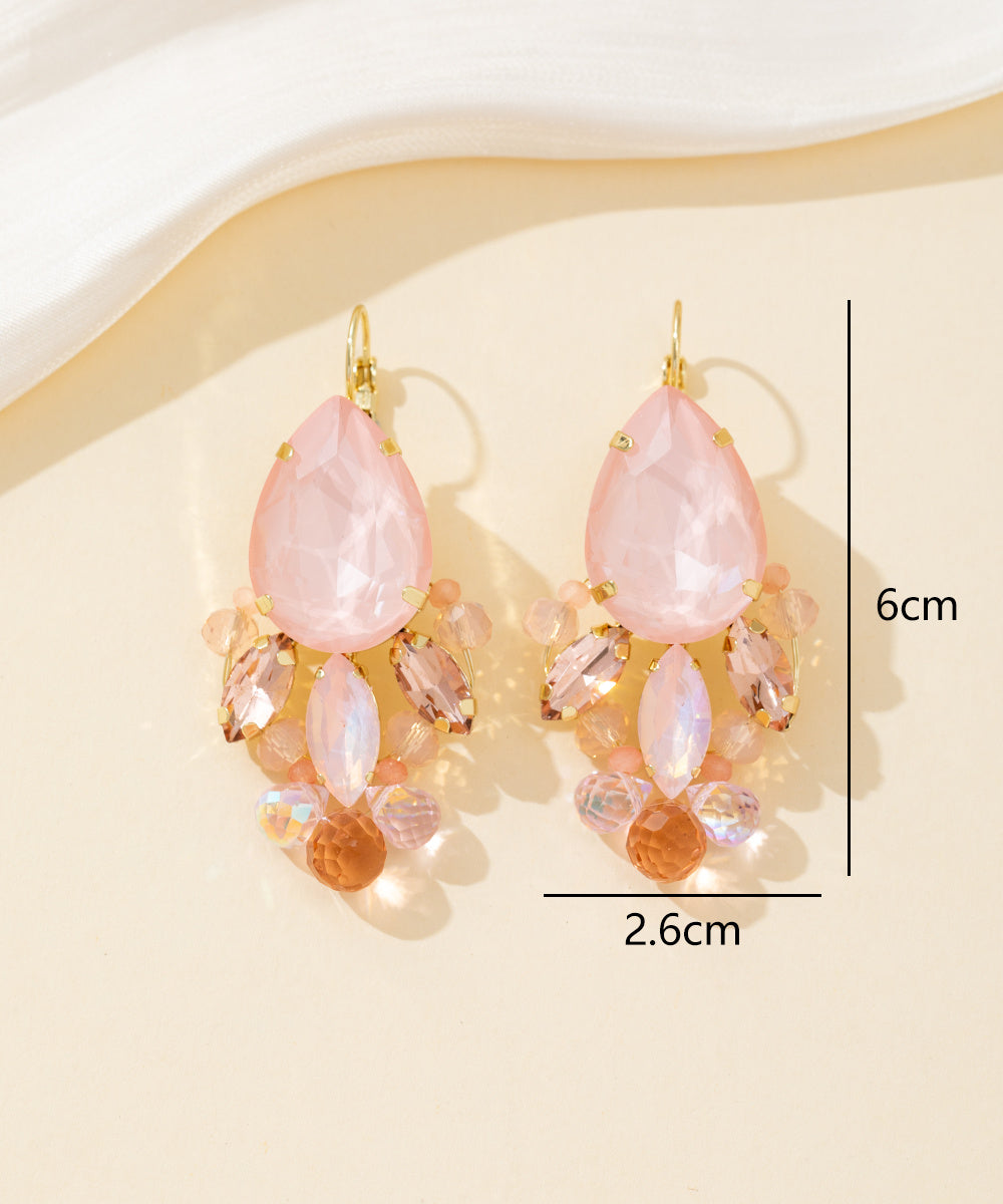 Boucles d’oreilles dormeuses goutte XL – 26PEBOL005