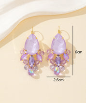 Boucles d’oreilles dormeuses goutte XL – 26PEBOL005