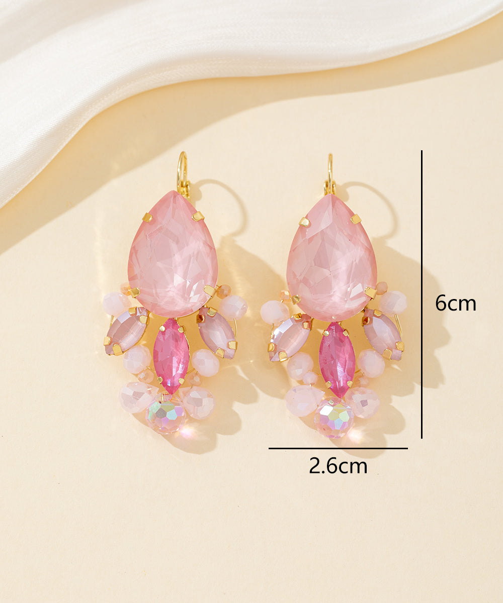 Boucles d’oreilles dormeuses goutte XL – 26PEBOL005