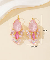 Boucles d’oreilles dormeuses goutte XL – 26PEBOL005