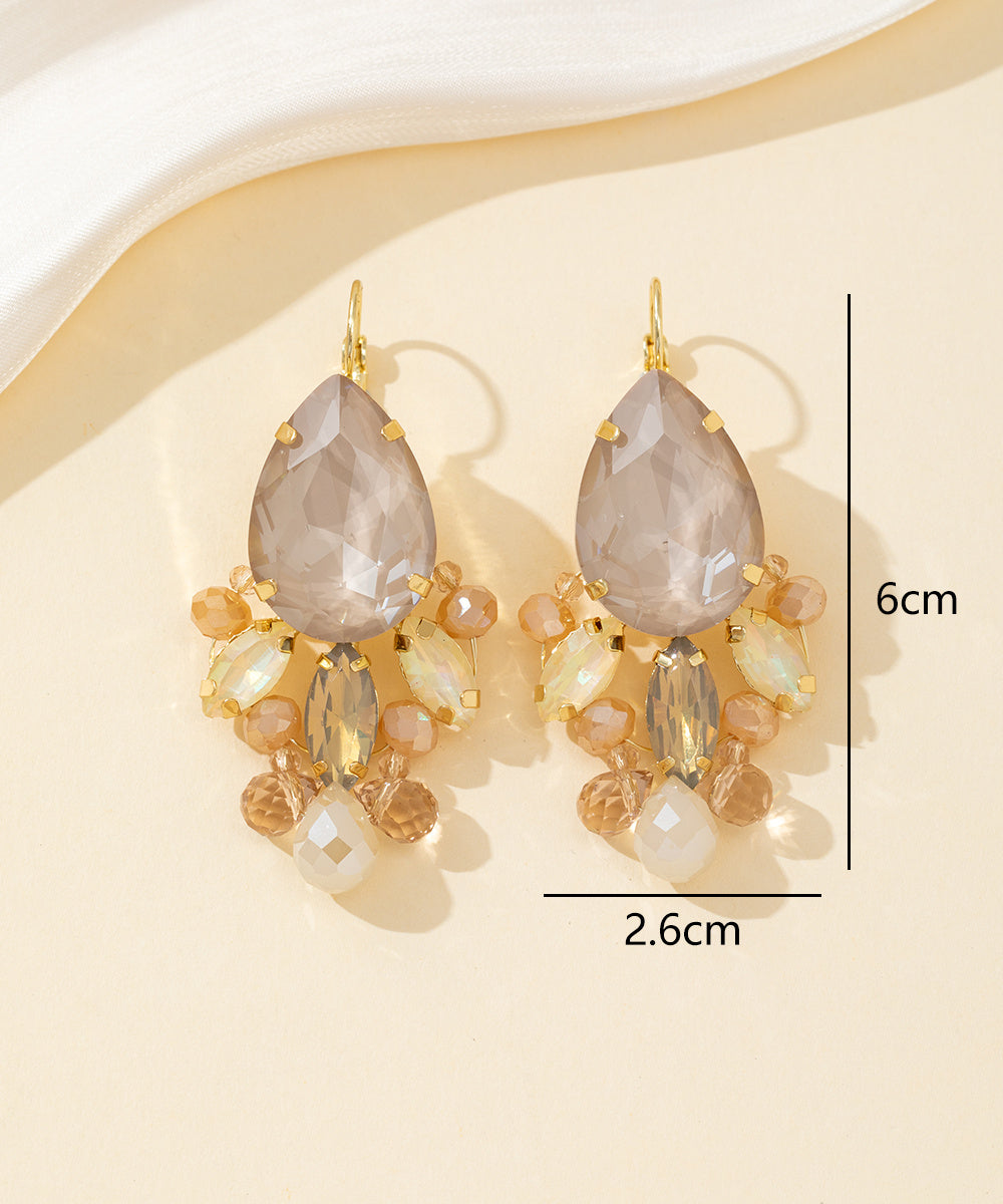 Boucles d’oreilles dormeuses goutte XL – 26PEBOL005