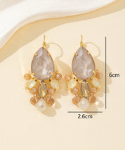 Boucles d’oreilles dormeuses goutte XL – 26PEBOL005