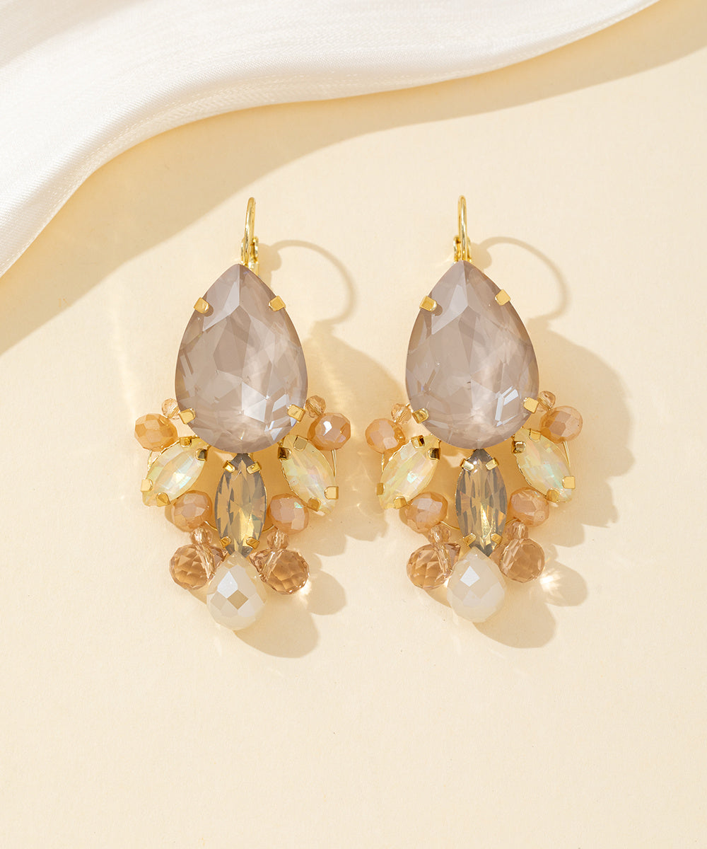 Boucles d’oreilles dormeuses goutte XL – 26PEBOL005