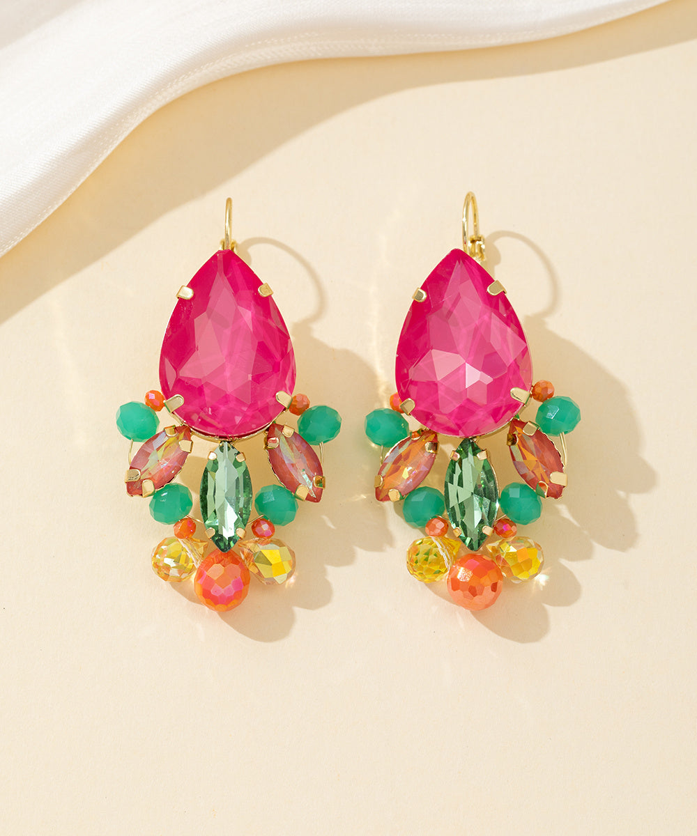 Boucles d’oreilles dormeuses goutte XL – 26PEBOL005