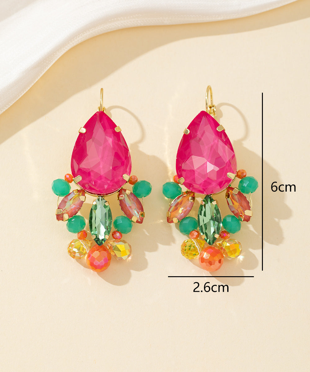 Boucles d’oreilles dormeuses goutte XL – 26PEBOL005