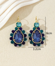 Boucles d’oreilles pendantes en forme de goutte – 27AHBOL003