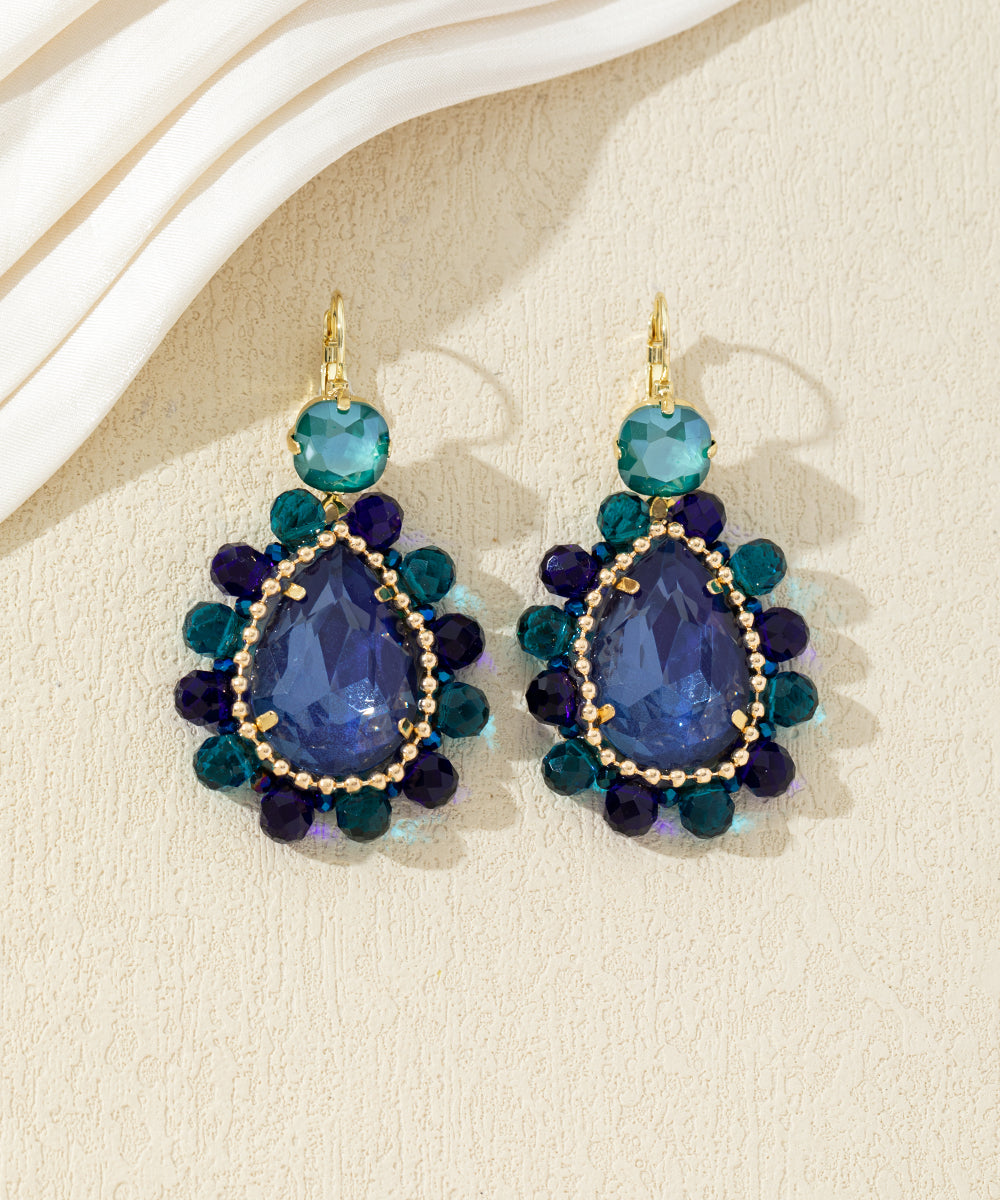 Boucles d’oreilles pendantes en forme de goutte – 27AHBOL003