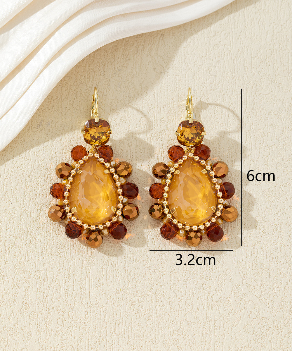 Boucles d’oreilles pendantes en forme de goutte – 27AHBOL003
