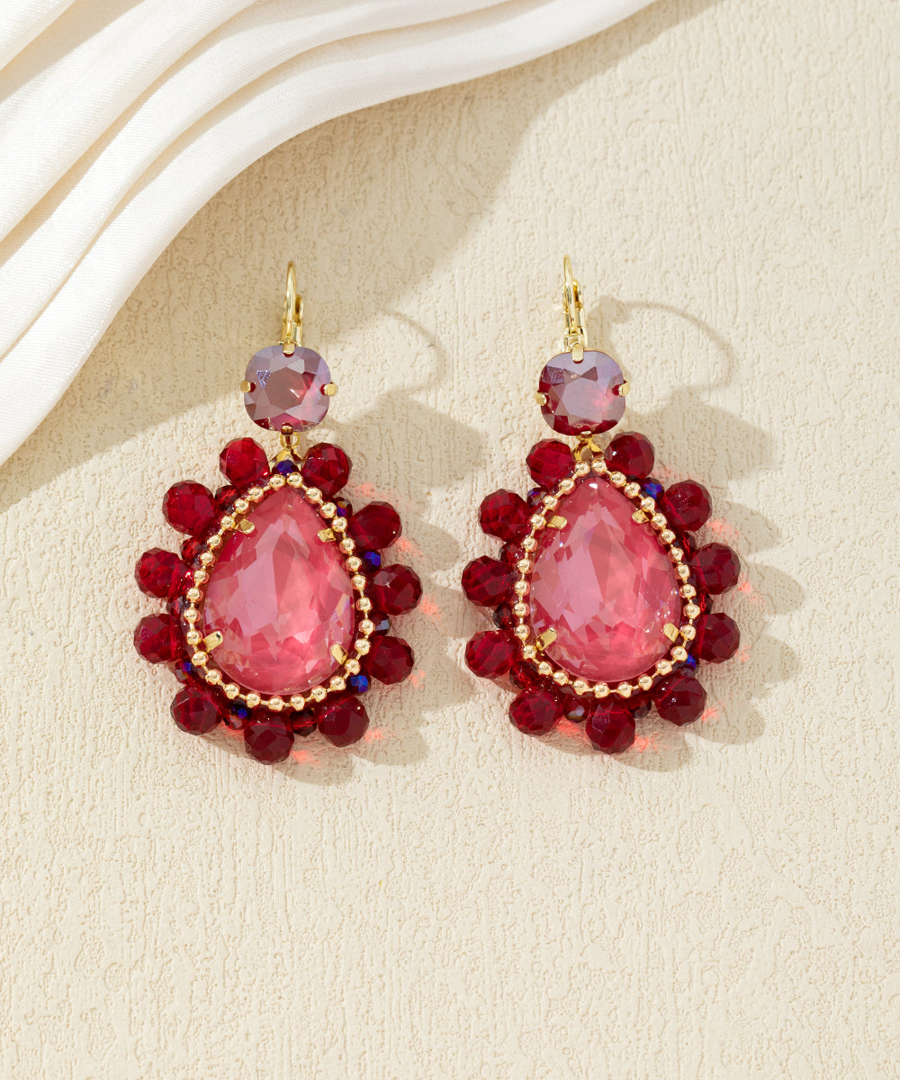 Boucles d’oreilles pendantes en forme de goutte – 27AHBOL003