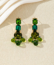 Boucles d’oreilles clous colorées – 27AHBOL007