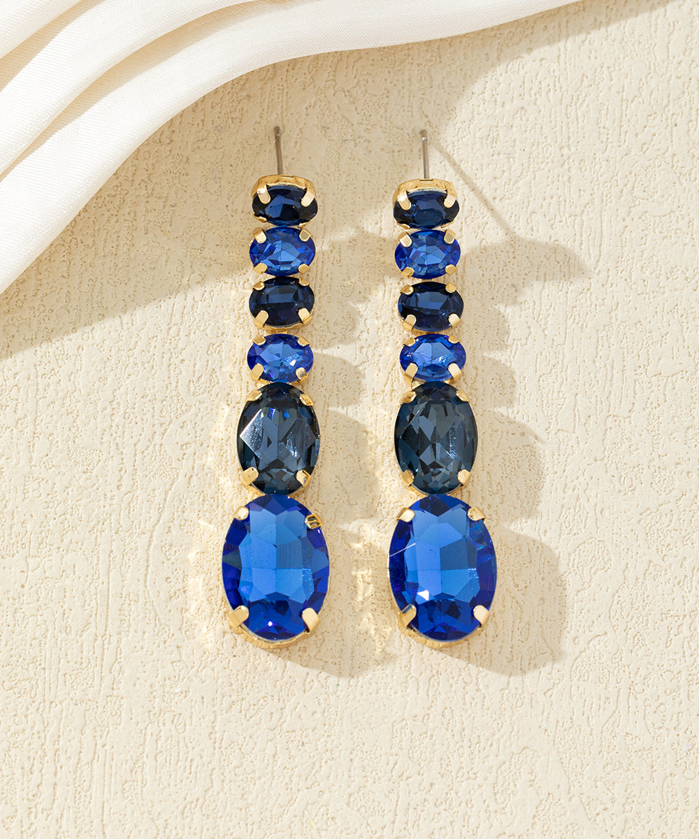Boucles d’oreilles pendantes colorées – 27AHBOL008