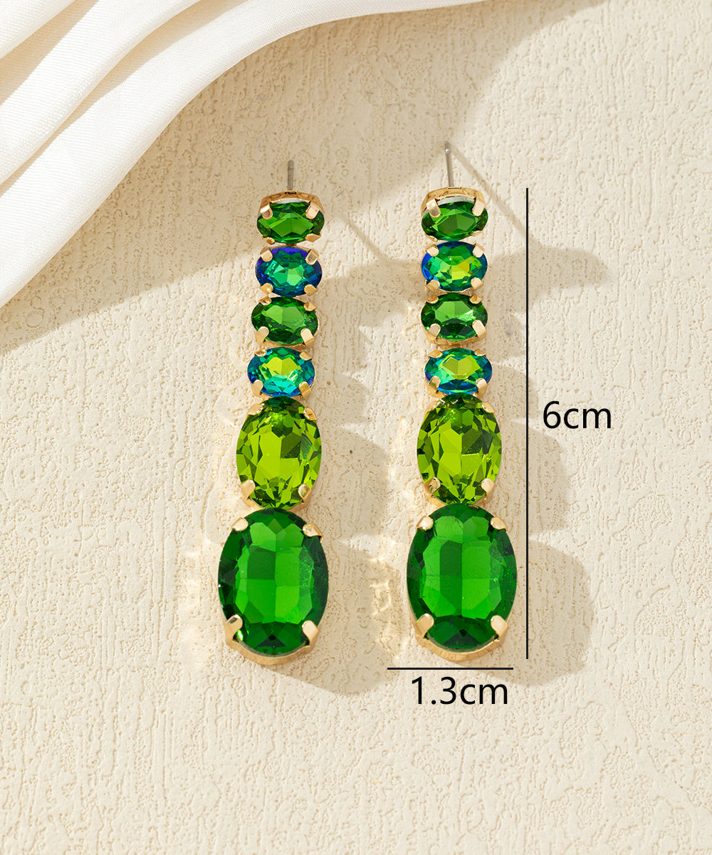 Boucles d’oreilles pendantes colorées – 27AHBOL008