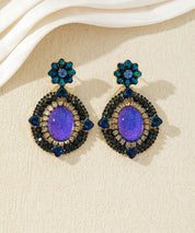 Boucles d’oreilles pendantes colorées – 27AHBOL011