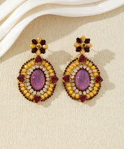 Boucles d’oreilles pendantes colorées – 27AHBOL011