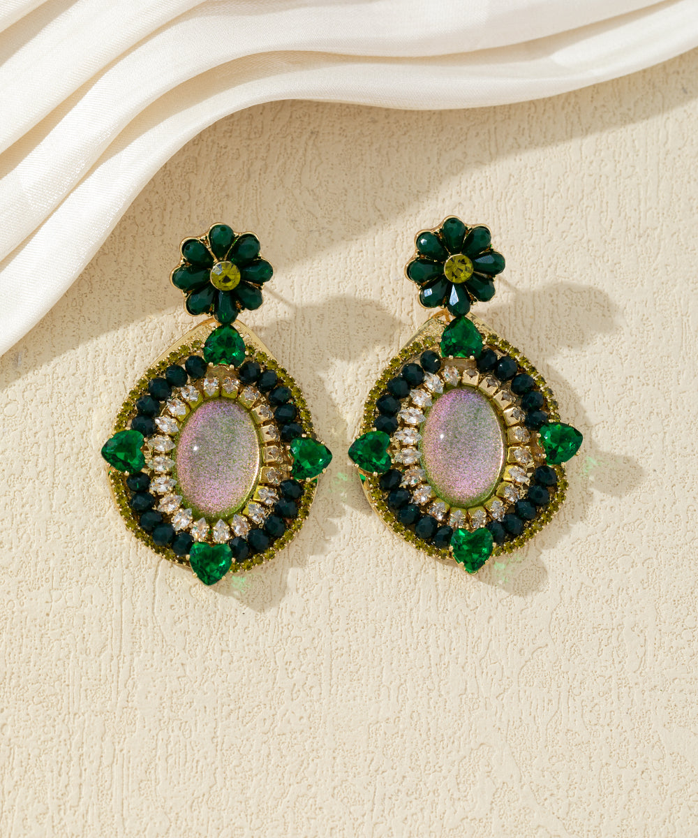 Boucles d’oreilles pendantes colorées – 27AHBOL011