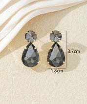 Boucles d’oreilles pendantes en verre – 27AHBOL022