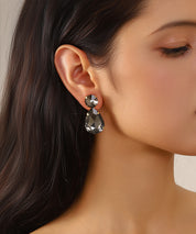 Boucles d’oreilles pendantes en verre – 27AHBOL022