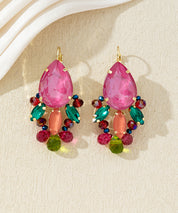 Boucles d’oreilles pendantes dormeuse goute – 27AHBOL024