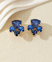 Boucles d’oreilles clips ornées de strass – 27AHBOL034