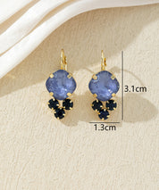 Boucles d’oreilles pendantes à strass – 27AHBOL049