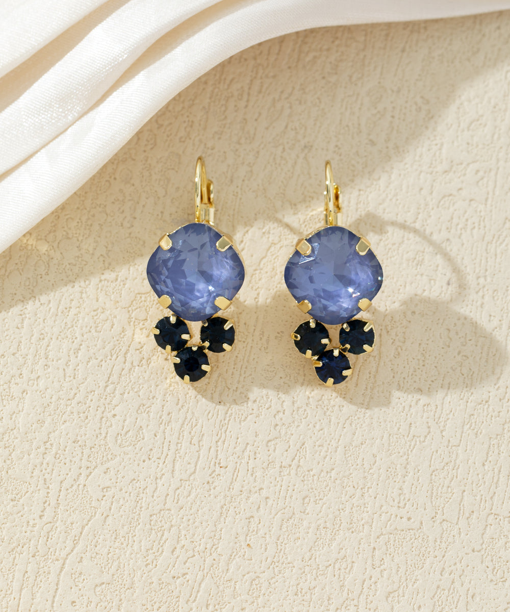 Boucles d’oreilles pendantes à strass – 27AHBOL049