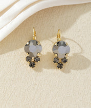 Boucles d’oreilles pendantes à strass – 27AHBOL049