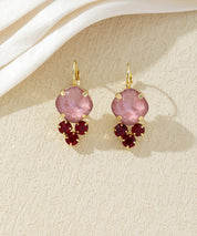Boucles d’oreilles pendantes à strass – 27AHBOL049