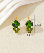 Boucles d’oreilles pendantes à strass – 27AHBOL049