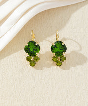 Boucles d’oreilles pendantes à strass – 27AHBOL049