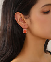 Boucles d’oreilles rectangulaires - 27AHBOL019