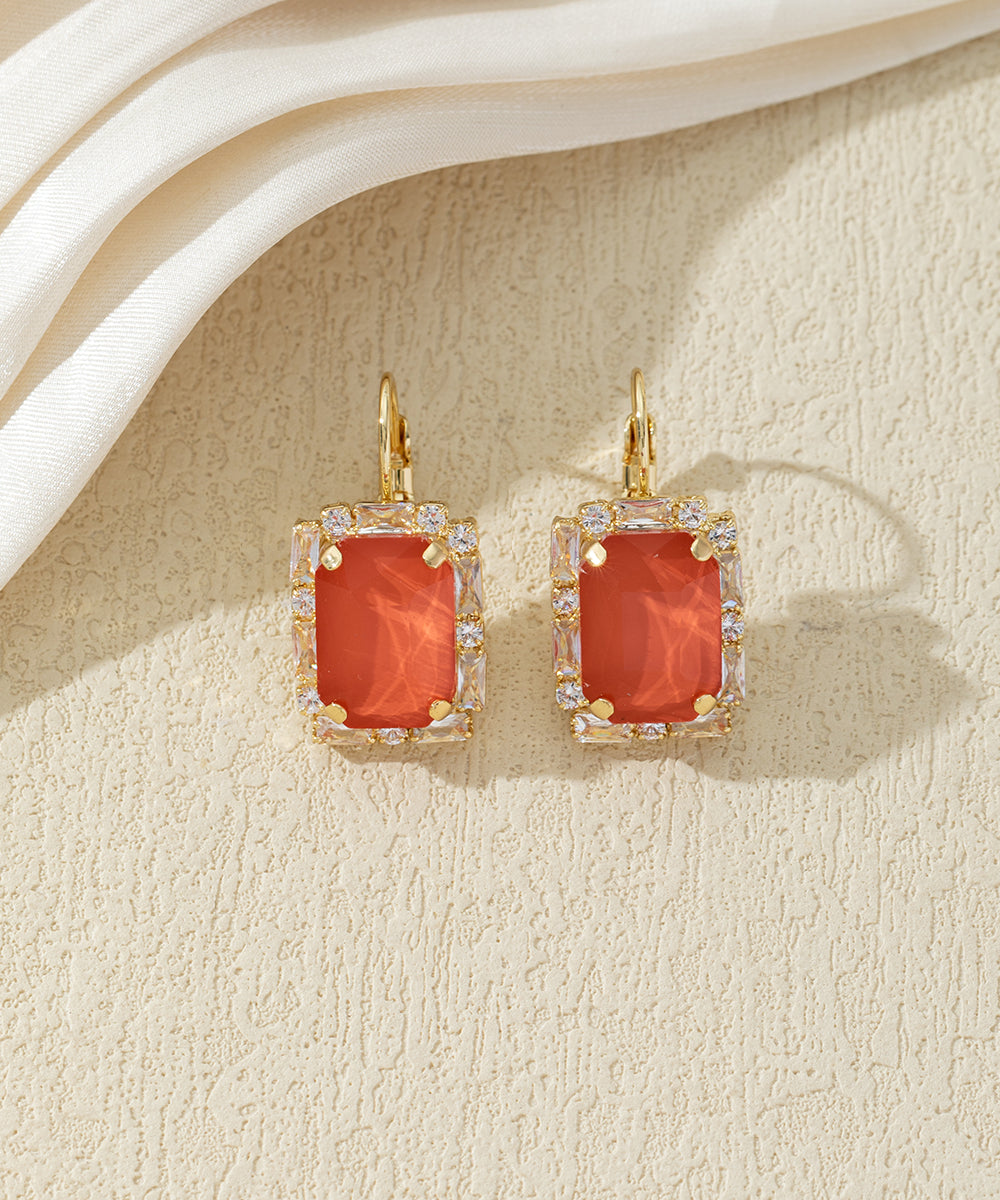 Boucles d’oreilles rectangulaires - 27AHBOL019