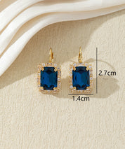 Boucles d’oreilles rectangulaires - 27AHBOL019