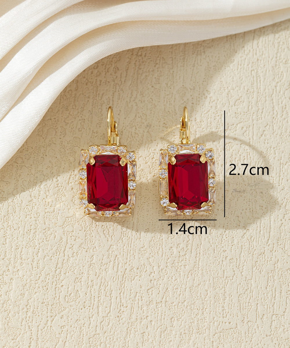 Boucles d’oreilles rectangulaires - 27AHBOL019